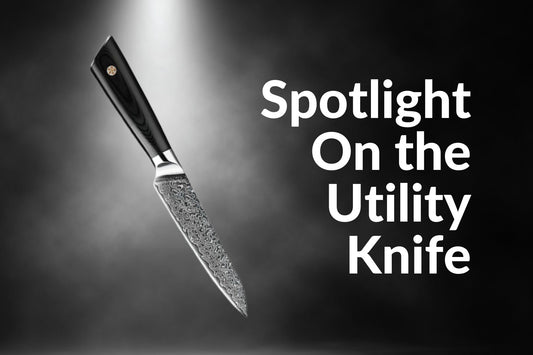 Projecteur sur le couteau utilitaire