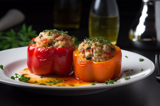 Scoppia di sapore: peperoni ripieni italiani