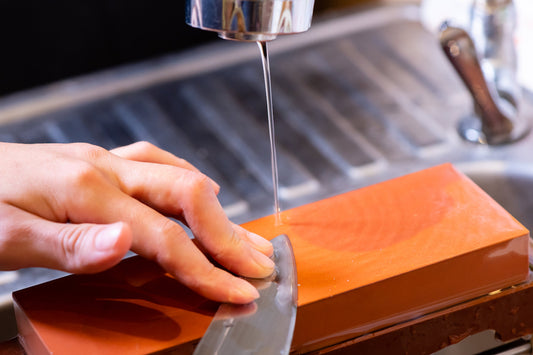 Orange Whetstone utilisé - Comment utiliser en toute sécurité