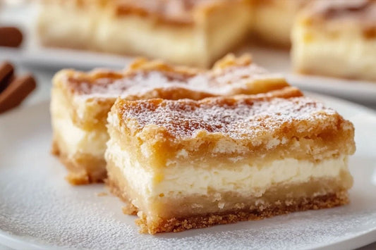 Barres de gâteau au fromage sopapilla