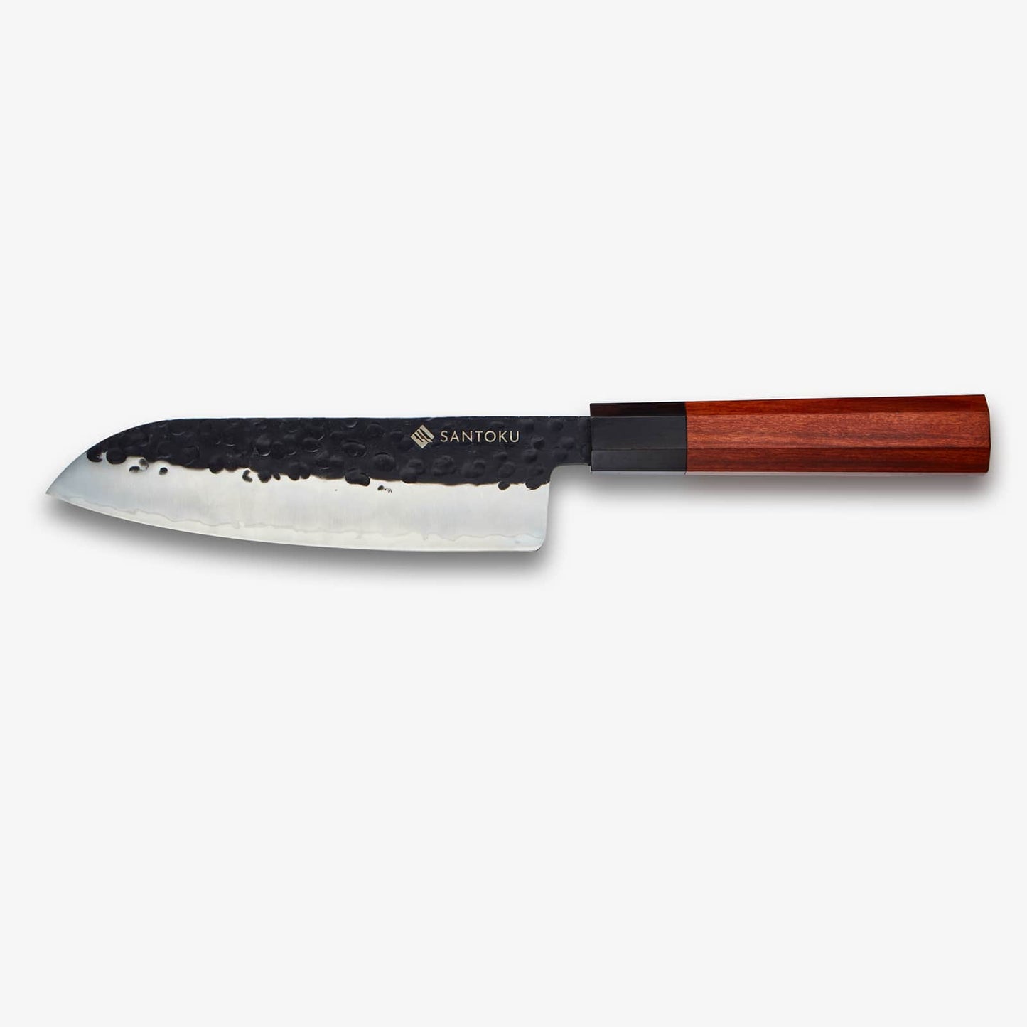 Série de couteaux Minato avec porte-couteau magnétique en bois Acacia