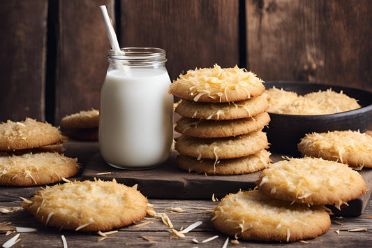 Biscuits à la noix de coco croustillants